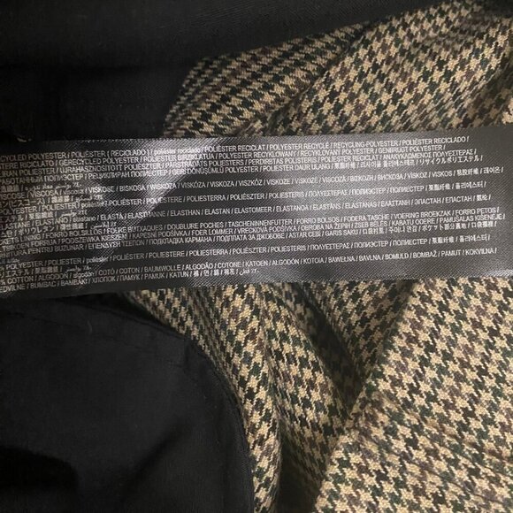 Mango MNG Houndstooth Ankle Pants – Women’s Size 10 – Tailored Trousers - Picture 11 of 11